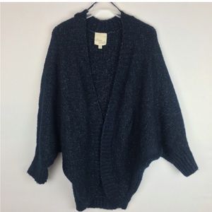 OLIVE & OAK | Oversized Knit Cardigan Fuzzy Chic